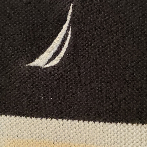 💪MENS NAUTICA POLO / GOLF SHIRT - LARGE 💪 - Picture 4 of 8